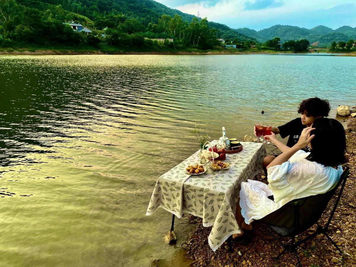 Appartamento Nhà Ven Hồ Đồng Đò, Minh Trí, Sóc Sơn, Hà Nội Hanoi Esterno foto