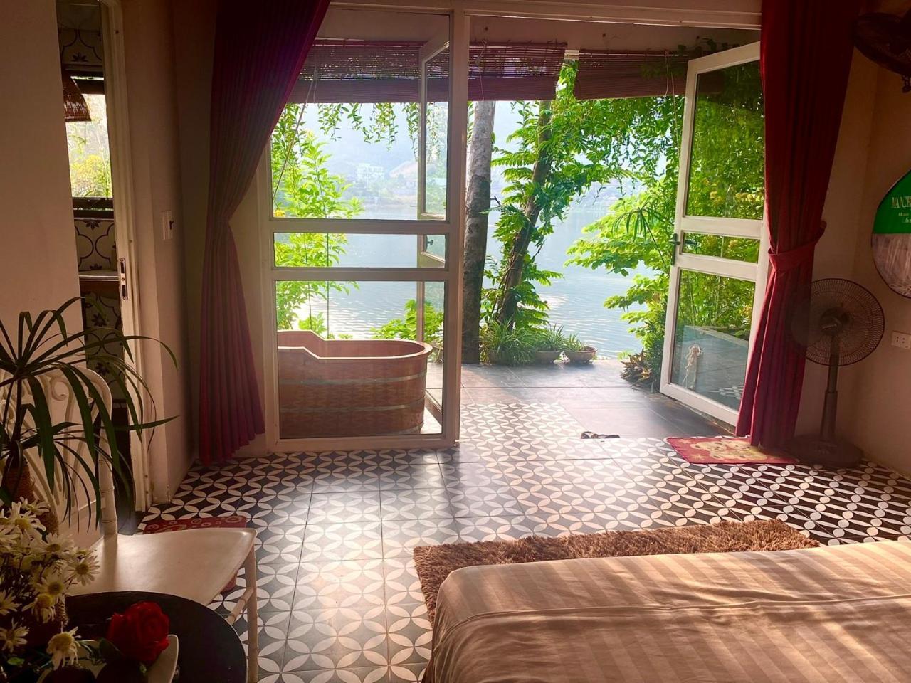 Appartamento Nhà Ven Hồ Đồng Đò, Minh Trí, Sóc Sơn, Hà Nội Hanoi Esterno foto