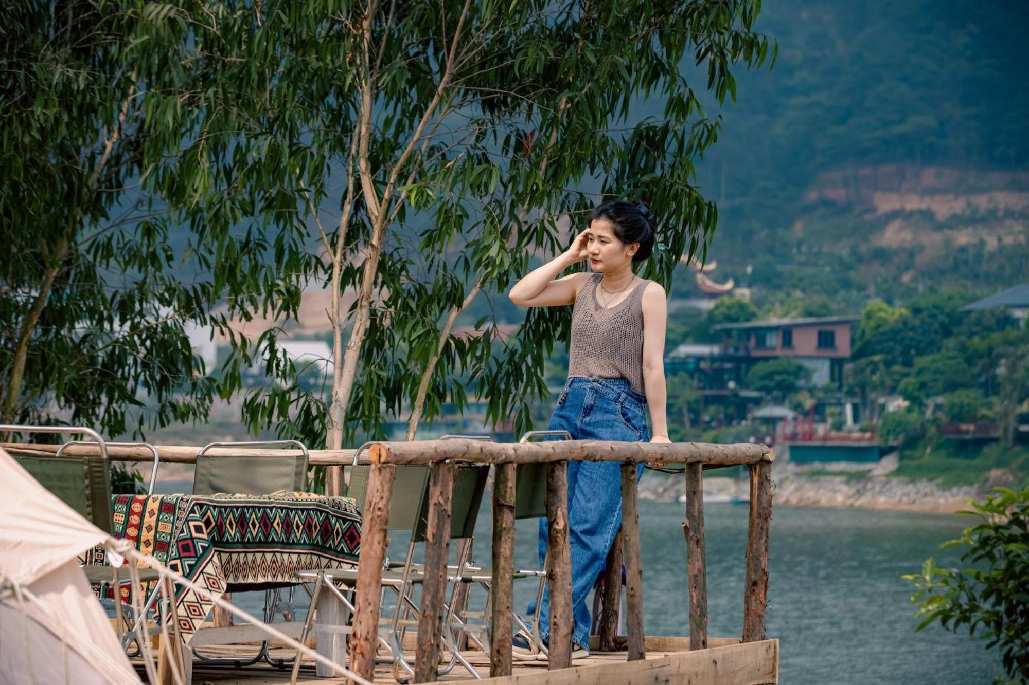 Appartamento Nhà Ven Hồ Đồng Đò, Minh Trí, Sóc Sơn, Hà Nội Hanoi Esterno foto