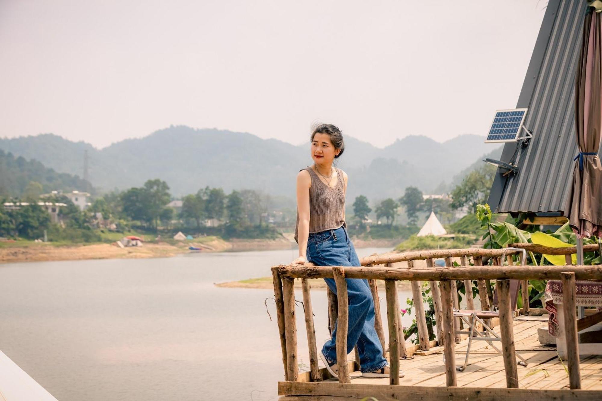 Appartamento Nhà Ven Hồ Đồng Đò, Minh Trí, Sóc Sơn, Hà Nội Hanoi Esterno foto
