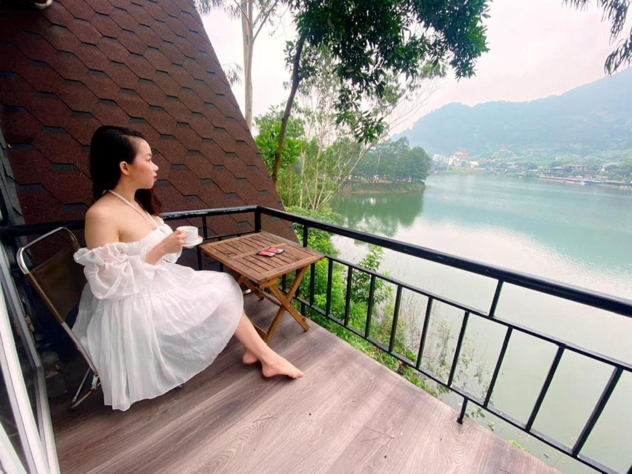 Appartamento Nhà Ven Hồ Đồng Đò, Minh Trí, Sóc Sơn, Hà Nội Hanoi Esterno foto